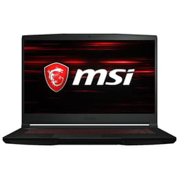 MSI Thin MS-16R6 GF63 15" Core i5 2.5 GHz - SSD 512 GB - 8GB - NVIDIA GeForce GTX 1650 AZERTY - Ranska