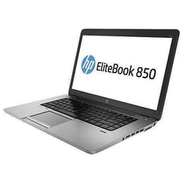 Hp EliteBook 850 G1 15" Core i5 1.9 GHz - SSD 128 GB - 8GB AZERTY - Ranska