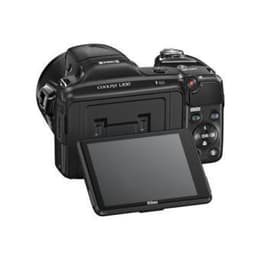 Puolijärjestelmäkamera Coolpix L830 - Musta + Nikon Nikkor 34x Wide Optical Zoom ED VR 22.5–765 mm f/3–5.9 f/3–5.9