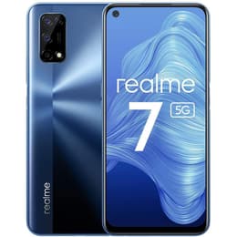 Realme 7 64GB - Sininen - Lukitsematon - Dual-SIM