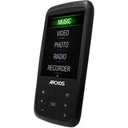 Archos 24B Vision MP3 & MP4-soitin & MP4 8GB - Musta