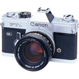 Canon FTb Harmaa/Musta + Objektiivin Makinox FD 50mm f/1.8 S.C
