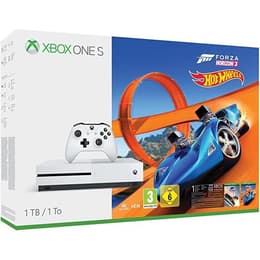 Xbox One S 1000GB - Valkoinen + Forza Horizon 3