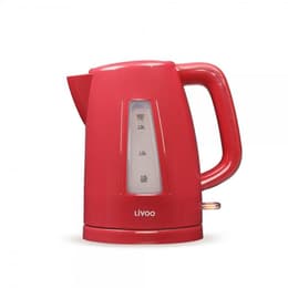Livoo DOD184RC Punainen 1,7000L - Vedenkeitin