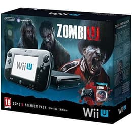 Wii U Premium 32GB - Musta - Rajoitettu erä Zombi U + Zombi U