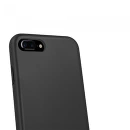Kuori iPhone 7 Plus/8 Plus - Luonnollinen materiaali - Musta