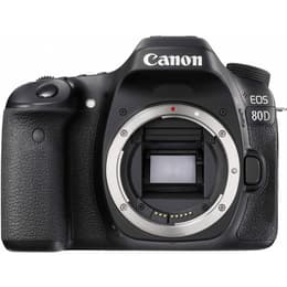 Reflex Canon 80D - Musta + Objektiivi Canon EF-S 18-55mm f/3.5-5.6 IS STM