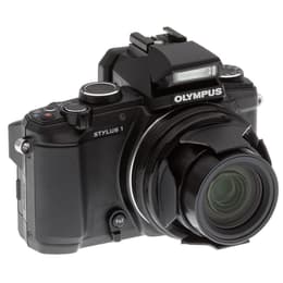 Puolijärjestelmäkamera Stylus 1 - Musta + Olympus Zuiko Digital 10.7x Wide Optical Zoom 28-300mm f/2.8 f/2.8
