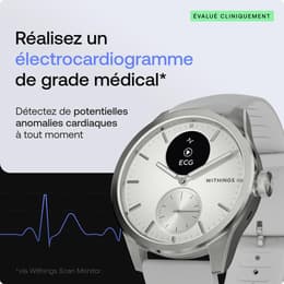 Withings ScanWatch 2 Bluetooth 42 mm - Valkoinen