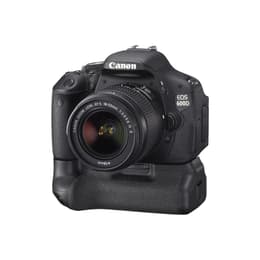 Yksisilmäinen peiliheijastuskamera EOS 600D - Musta + Canon Zoom Lens EF-S 18-55mm f/3.5-5.6 IS II f/3.5-5.6