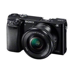 Hybridikamera a6000 - Musta + Sony Sony E 16-50 mm f/3.5-5.6 PZ OSS f/3.5-5.6