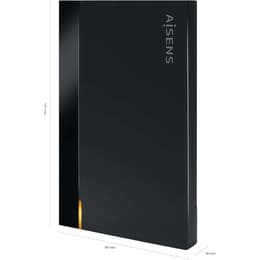 Aisens ASE-2524B Ulkoinen kovalevy - HDD 500 Gt USB 3.0