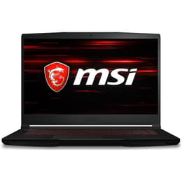 MSI GF63 Thin 10SC-080XFR 15" Core i5 2.5 GHz - SSD 512 GB - 8GB - NVIDIA GeForce GTX 1650 Max-Q AZERTY - Ranska