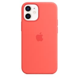 Apple Silikonikuori iPhone 12 mini - Magsafe - Silikoni Pinkki