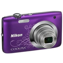 Kompaktikamera Coolpix S2600 - Purppura + Nikon Nikkor 5x Wide Optical Zoom 26-130mm f/3.2-6.5 f/3.2-6.5