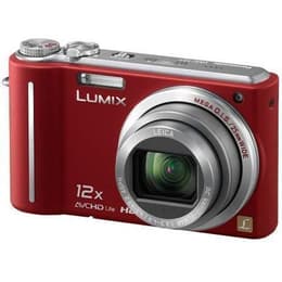 Kompaktikamera Lumix DMC-TZ7 - Punainen + Leica Leica 12x Optical Zoom DC Vario-Elmar ASPH Mega O.I.S. 25 mm f/3.3-4.9 f/3.3-4.9
