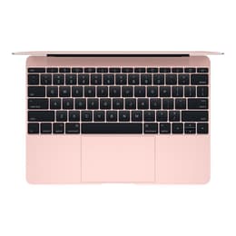 MacBook 12" Retina (2017) - Core i5 1.3 GHz SSD 512 - 8GB - QWERTY - Englanti