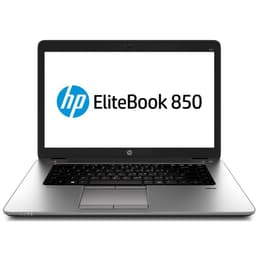HP EliteBook 850 G1 15" Core i5 1.9 GHz - SSD 256 GB - 8GB QWERTY - Englanti