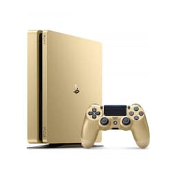PlayStation 4 Slim 500GB - Kulta - Rajoitettu erä Gold