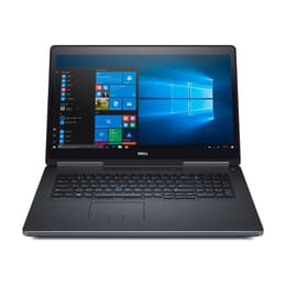 Dell Precision 7720 17" Core i7 2.8 GHz - SSD 512 Gt RAM 32 GB AZERTY - Ranska