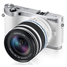 Hybridikamera NX300 - Valkoinen + Samsung Samsung 18-55 mm f/3.5-5.6 OIS f/3.5-5.6