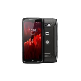 Crosscall Core-Z5 64GB - Musta - Lukitsematon - Dual-SIM