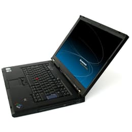 Lenovo ThinkPad T61 14" Core 2 Duo 2 GHz - SSD 128 GB - 4GB QWERTY - Espanja
