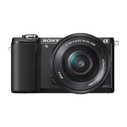 Alpha 5000 - Musta + Sony 55-210mm f/4.5-6.3 OSS f/4.5-6.3
