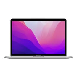 MacBook Pro 13.3" (2022) - Applen M2 ‑siru jossa on 8-ytiminen prosessori ja 10-ytiminen näytönohjain - 8GB RAM - SSD 512GB - AZERTY - Ranska