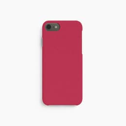 Kuori iPhone 6/7/8/SE - Luonnollinen materiaali - Punainen