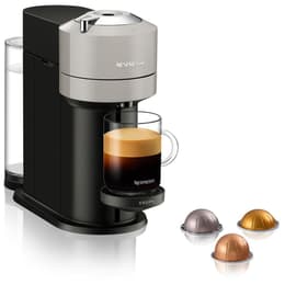 Kapseli ja espressokone Nespresso-yhteensopiva Krups Vertuo Next XN910B10 L - Harmaa/Musta