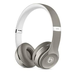 Beats solo 2 Kuulokkeet melunvaimennus wireless mikrofonilla - Hopea