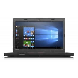 Lenovo ThinkPad L470 14" Core i3 2.3 GHz - SSD 128 GB - 4GB AZERTY - Ranska