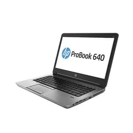 HP ProBook 640 G1 14" Core i3 2.4 GHz - SSD 128 GB - 4GB QWERTZ - Saksa