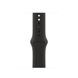 Apple Watch (Series 6) 2020 GPS + Cellular 40 mm - Alumiini Tähtiharmaa - Sport band Musta