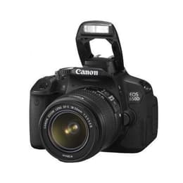 Yksisilmäinen peiliheijastuskamera EOS 650D - Musta + Canon Canon EF-S 18-55 mm f/3.5-5.6 IS II f/3.5-5.6