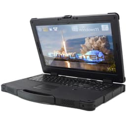 Simpletek RuggedBook Touchi5 15" Core i5 1.6 GHz - SSD 240 GB - 8GB QWERTY - Englanti