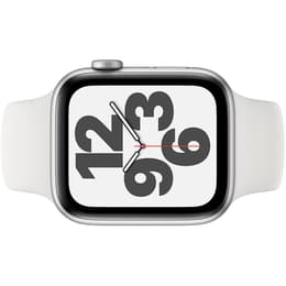Apple Watch Series SE 1 (2020) GPS + Cellular 44 mm - Alumiini Hopea - Sport band Valkoinen
