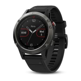 Kellot Cardio GPS Garmin Fenix 5 - Musta