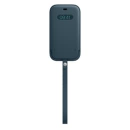 Apple Kuori iPhone 12 / iPhone 12 Pro - Magsafe - Nahka Sininen