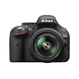 Yksisilmäinen peiliheijastuskamera D5200 - Musta + Nikon AF-S DX Nikkor 18-105mm f/3.5-5.6G ED VR f/3.5-5.6
