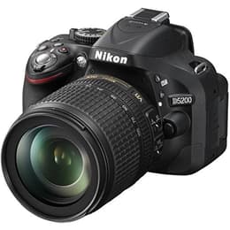 Refleksi D5200 - Musta + Nikon AF-S DX Nikkor 18-105mm f/3.5-5.6G ED VR f/3.5-5.6