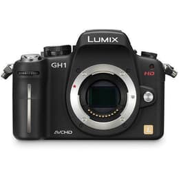 Hybridikamera - Panasonic Lumix DMC-GH1 Vain keholle Musta