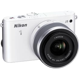 Hybridikamera 1 J3 - Valkoinen + Nikon 1 Nikkor 10-30mm f/3.5-5.6 VR f/3.5-5.6