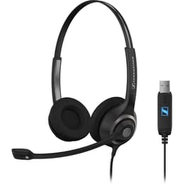 Sennheiser SC260 Kuulokkeet kiinteä mikrofonilla - Musta