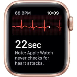 Apple Watch (2019) GPS + Cellular 40 mm - Alumiini Kulta- Sport band Tähtivalkea