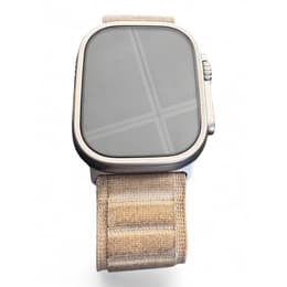 Apple Watch Ultra (2022) GPS + Cellular 49 mm - Titaani Luonnontitaani