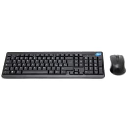 Simpletek Näppäimistö QWERTY Italia Langaton Universal Mouse + Keyboard 1000 DPI 2.4G Nano reciever