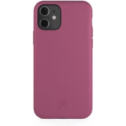 Kuori iPhone 11 - Luonnollinen materiaali - Vaaleanpunainen (pinkki)