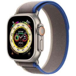 Apple Watch (Ultra) 2022 GPS + Cellular 49 mm - Titaani Harmaa - Trail‑ranneke Harmaa